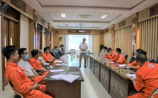 Thủy điện Trung Sơn: Tăng cường kiến thức cho lực lượng sơ cứu, cấp cứu năm 2022