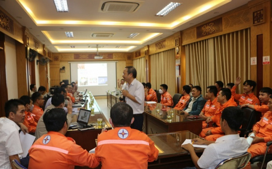 Thuỷ điện Trung Sơn: Tổ chức huấn luyện an toàn điện định kỳ năm 2022