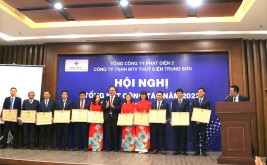 Năm 2022, Thủy điện Trung Sơn sản xuất hơn 1 tỷ kWh điện, vượt 21% kế hoạch