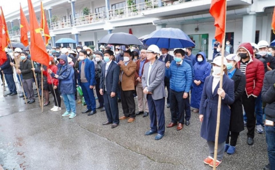 Tuổi trẻ VINAPACO ra quân trồng cây đầu Xuân Nhâm Dần 2022