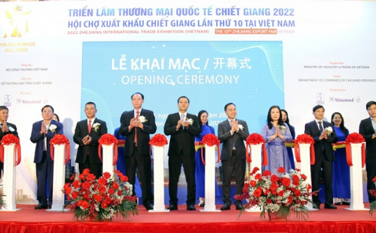 Triển lãm Thương mại quốc tế Chiết Giang 2022: Cơ hội tăng cường giao lưu tìm hiểu thị trường