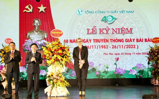 VINAPACO - Giấy Bãi Bằng hướng đến phát triển thành đơn vị tầm cỡ khu vực