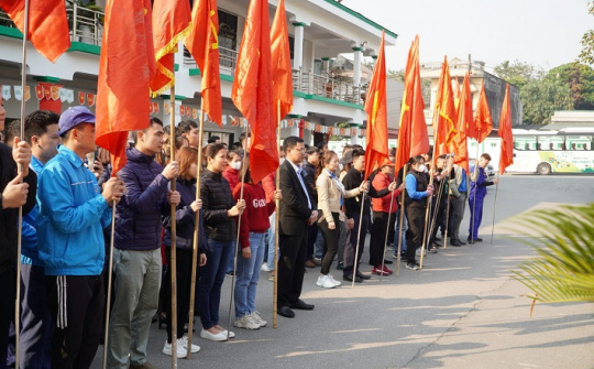 VINAPACO: Sôi nổi lễ ra quân trồng cây Xuân Quý Mão 2023