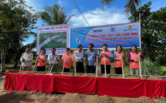 Ngành Dệt May ấm áp với chương trình “Hạnh phúc là sẻ chia” tại Bạc Liêu