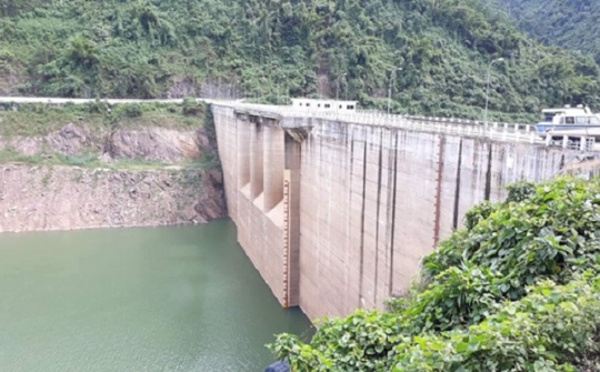 Nước về hồ Thủy điện vùng hạ du sông Vu Gia – Thu Bồn thấp kỷ lục