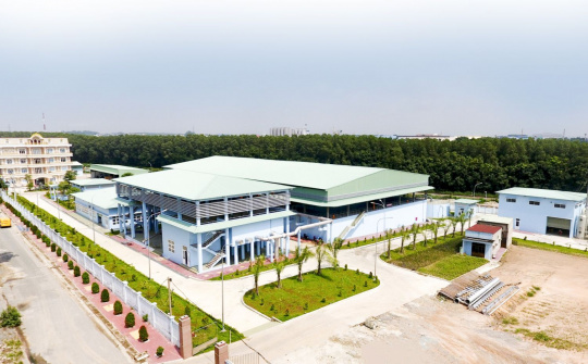 Nhà máy xử lý nước thải Dĩ An đạt chuẩn A đi vào hoạt động