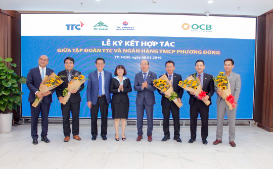 OCB và TTC hợp tác phát triển sản phẩm hỗ trợ phát triển nông nghiệp và điện mặt trời