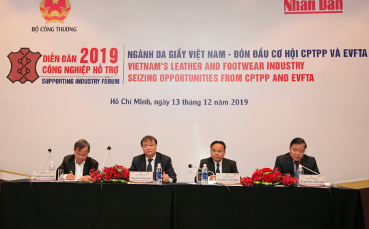 Ngành da giầy Việt Nam - đón đầu cơ hội CPTPP và EVFTA