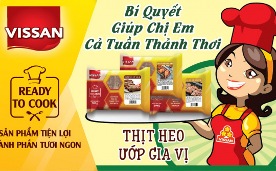 VISSAN bật mí bí quyết giúp chị em cả tuần thảnh thơi