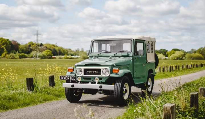 Toyota Land Cruiser chạy điện trị giá 6,2 tỷ đồng
