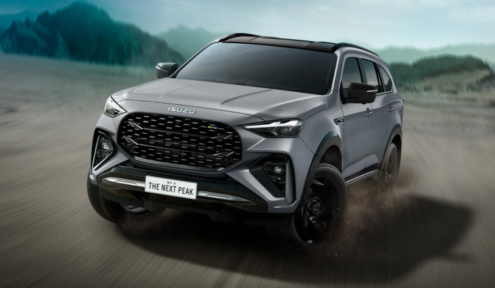 "Tất tần tật" về mẫu xe Isuzu MUX facelift 2025 vừa ra mắt