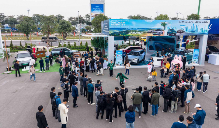 Xe Omoda & Jaecoo “hút khách” tại Triển lãm Phương tiện di chuyển Việt Nam