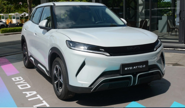Giá lăn bánh BYD Atto 2 tại Hà Nội và TP.HCM