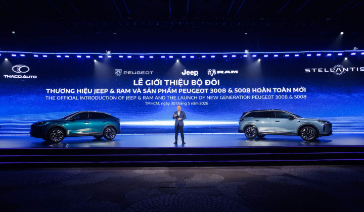 Bộ đôi Peugeot 3008 và 5008 hoàn toàn mới ra mắt thị trường Việt
