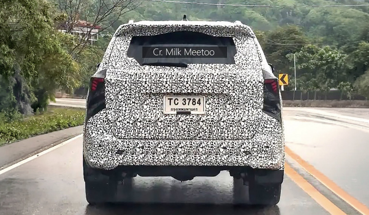 Toyota Fortuner 2027 lộ diện khi chạy thử, thiết kế có thể mới hoàn toàn