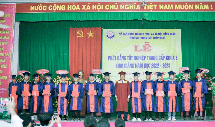 Trường Trung cấp Tháp Mười: Đào tạo ngành nghề theo nhu cầu của xã hội