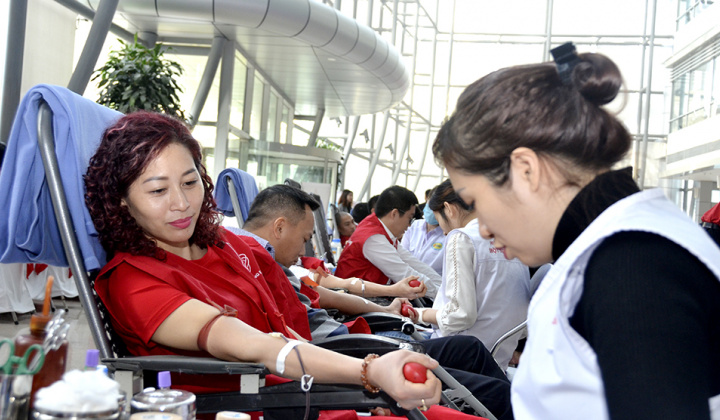 Hàng vạn người lao động EVN tham gia "Tuần lễ hồng" lần thứ IV
