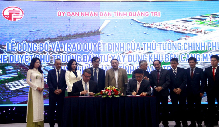 Quảng Trị: Khu bến cảng Mỹ Thủy dự kiến sẽ được khởi công giữa năm 2019