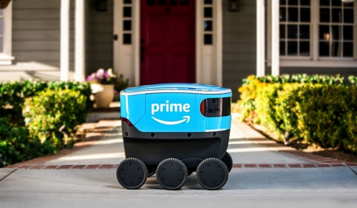 Amazon thử nghiệm người máy giao hàng tự động
