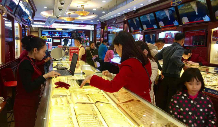 Giá vàng hôm nay 9/1/2019: Vàng tăng nhẹ 10 nghìn đồng/lượng