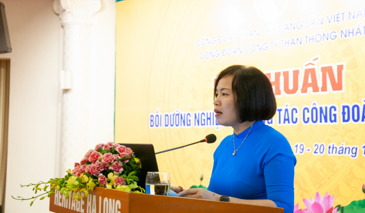 Than Thống Nhất: Nâng cao kiến thức, kỹ năng nghiệp vụ cho 95 cán bộ Công đoàn