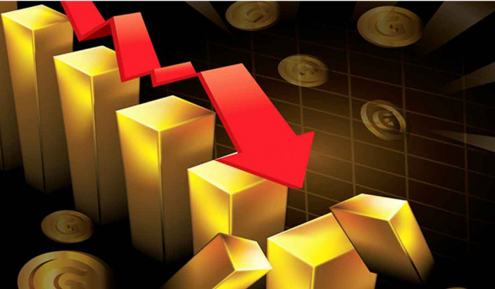 Giá vàng rơi thủng đáy, vàng trong nước rục rịch giảm theo (ngày 30/10)