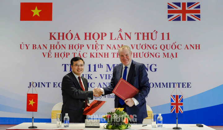Việt Nam - Anh thỏa thuận hợp tác trên 6 lĩnh vực