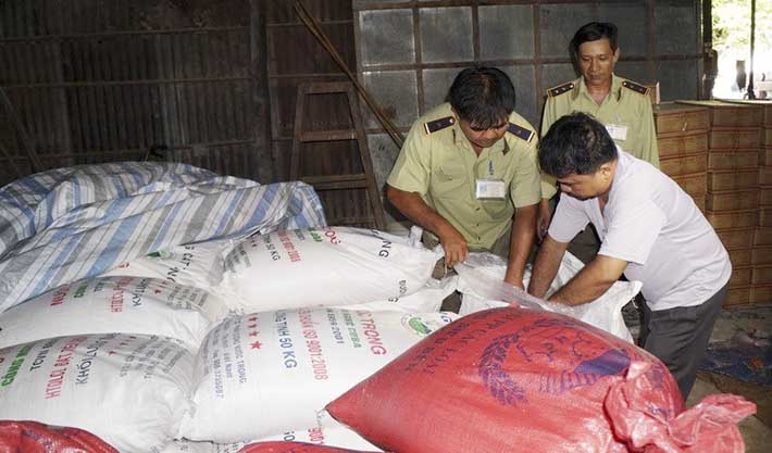 Thu giữ 6 tấn đường không hóa đơn chứng từ tại Phú Yên