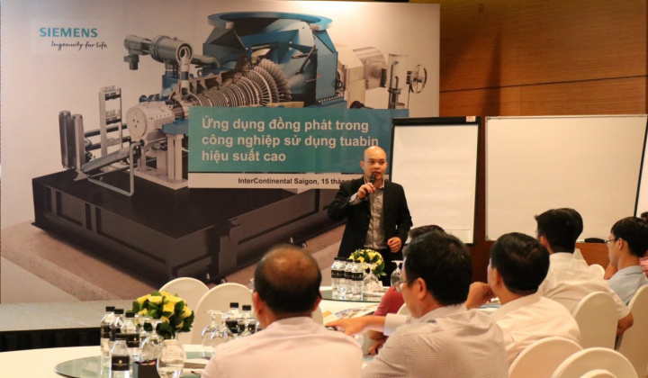 Công nghệ đồng phát giúp giảm 20% chi phí năng lượng
