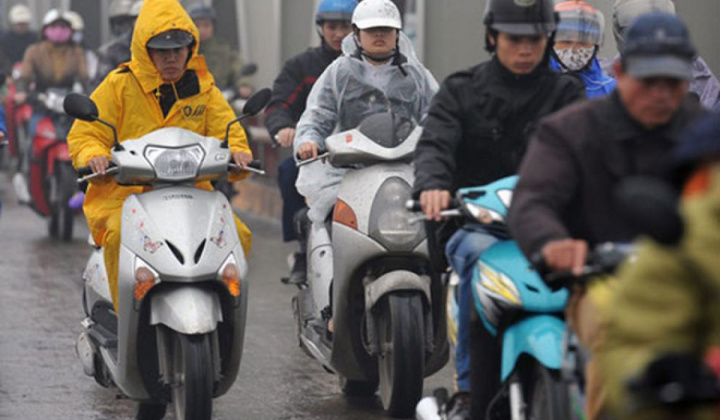 Thời tiết 15/11: Bắc Bộ có mưa