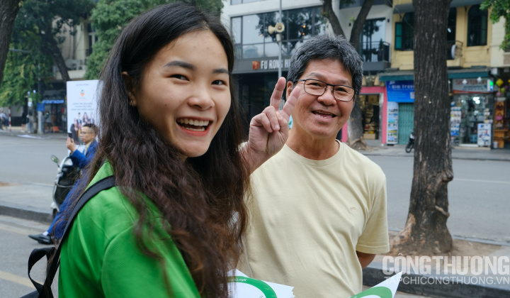 Hàng trăm tình nguyện viên lan tỏa thông điệp Hành động vì an toàn thực phẩm