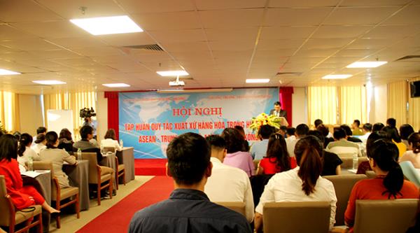 Nâng cao kiến thức về quy tắc xuất xứ hàng hóa trong Hiệp định ASEAN - Trung Quốc và ASEAN - Hồng Kông