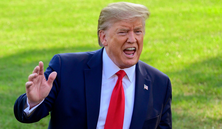 [Tin ảnh] Khi ông Trump "khó chịu"