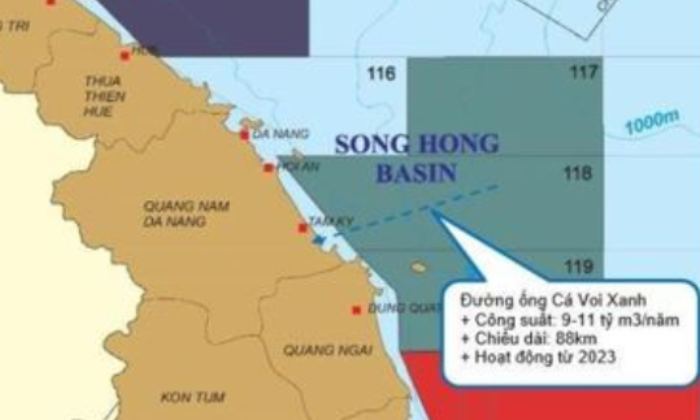 Đầu tư 2 nhà máy điện lấy khí từ mỏ Cá Voi Xanh