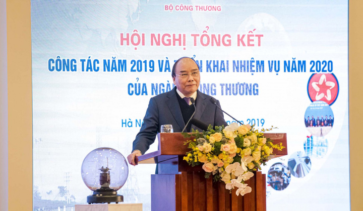 Thủ tướng Nguyễn Xuân Phúc: 5 nhiệm vụ, 3 mục tiêu ngành Công Thương phải đạt trong năm 2020