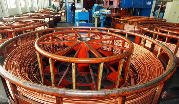 Giá đồng đi xuống bất chấp số liệu tích cực về nền kinh tế Trung Quốc