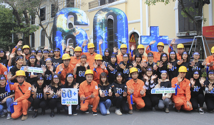 Cùng tham gia "Tiết kiệm năng lượng - Bảo vệ Trái đất"