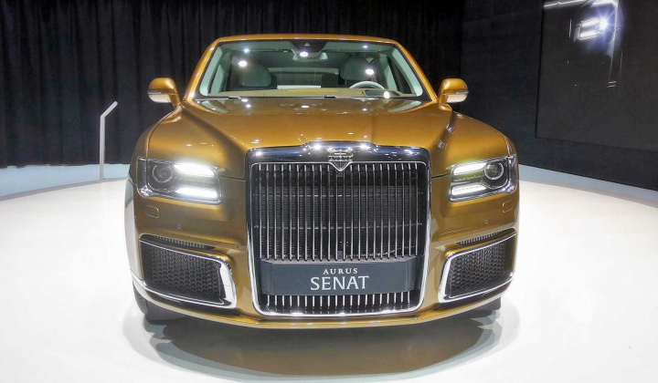 Siêu sedan Aurus Senat ra mắt phiên bản "dân thường", sang trọng ngang Rolls-Royce