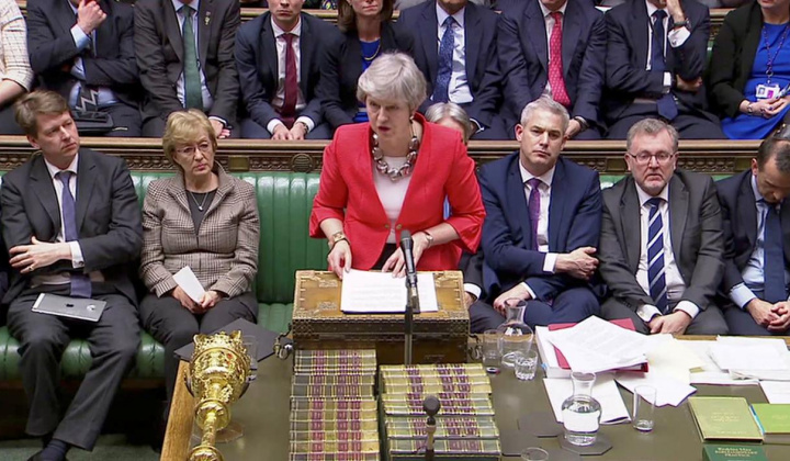 Tin ảnh: Brexit thất bại lần hai