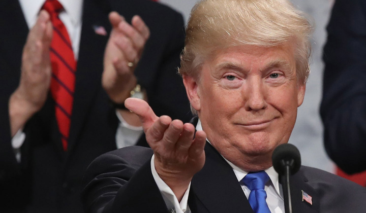 Tin ảnh: Tổng thống Trump vô can