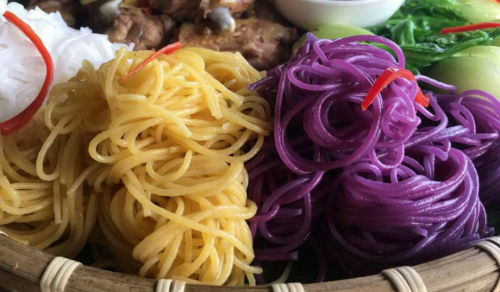 Vàng son bún bắp