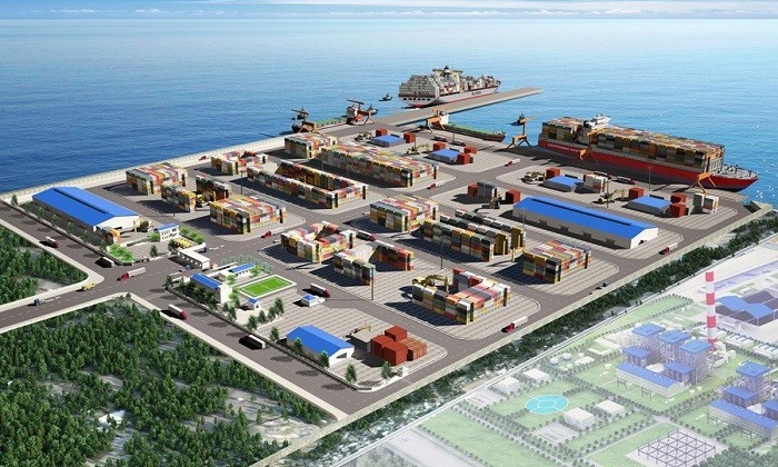 Cảng biển quốc tế Vĩnh Tân chính thức đi vào hoạt động