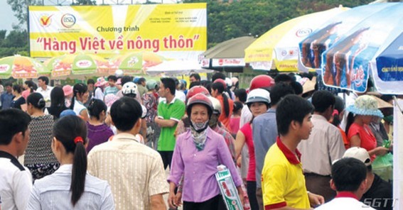 Hệ thống bán lẻ hiện đại bỏ trống thị trường nông thôn