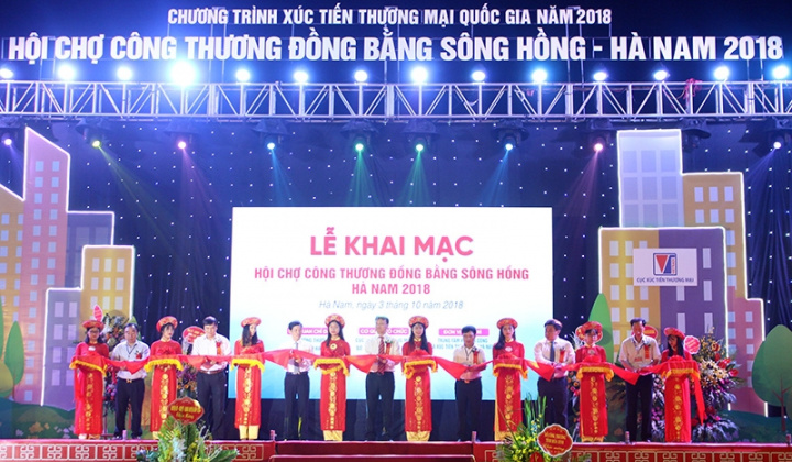 260 gian hàng tham gia Hội chợ Công Thương vùng Đồng bằng sông Hồng - Ninh Bình 2019