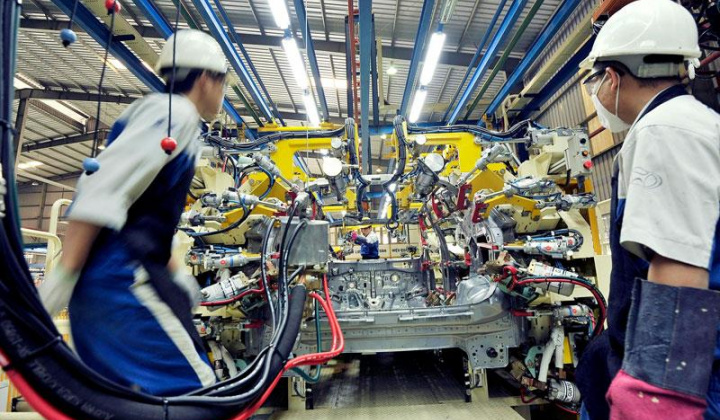 Sản xuất công nghiệp tăng 9,2% 4 tháng đầu năm