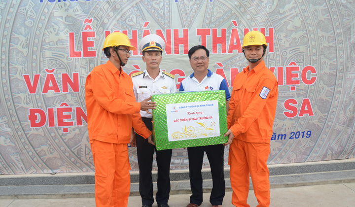 EVN Khánh thành văn phòng Điện lực Trường Sa