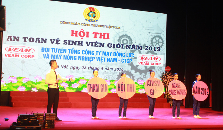 Người lao động ngành Công Thương tưng bừng đón Hội thi an toàn vệ sinh viên giỏi