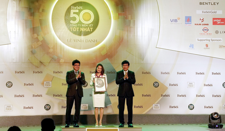 PV GAS lần thứ 7 liên tiếp lọt vào bình chọn của Forbes  50 công ty niêm yết tốt nhất Việt Nam năm 2019
