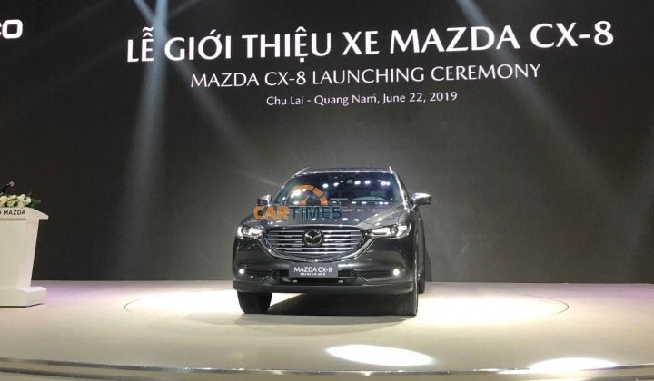 Mazda CX-8 ra mắt thị trường Việt Nam, cạnh tranh Ford Everest và Hyundai Santa Fe 2019