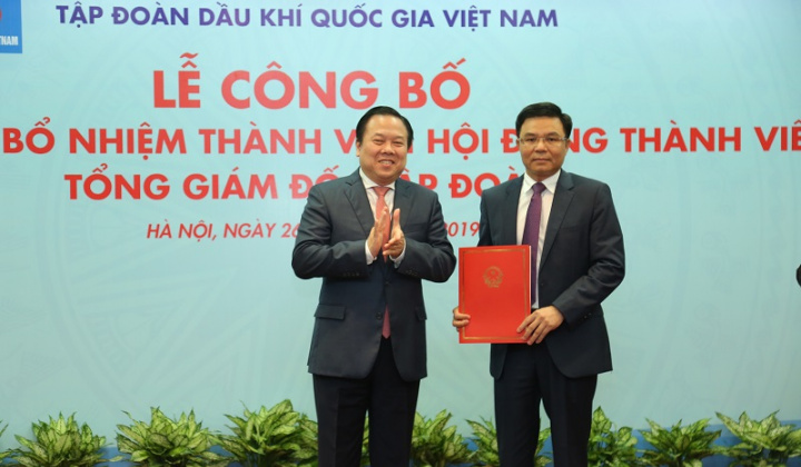 Tân Tổng Giám đốc Lê Mạnh Hùng: Chung sức, chung lòng vì sự phát triển của PVN